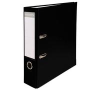 Exacompta 20x Classeur à levier polypropylène dos de 75mm Noir 918401B
