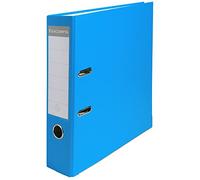 Exacompta - Réf. 918412B - 1 Classeur à levier A4 - Dos 75 mm - Mécanique 80 mm - Dimensions extérieures : 31,8 x 28,4 x 8 cm - Format à classer A4 - Coloris : Bleu clair