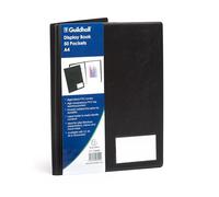 Exacompta 2x Protège-documents premium PVC Goldline® 100 vues A4 Noir CDB50Z