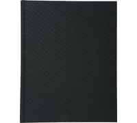 Exacompta Registre 32x25cm 5x5 folioté 100 pages Noir 6411E