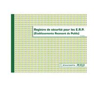 EXACOMPTA Registre de sécurité pour les ERP (Etablissements Recevant du Public), 24 x 32 cm, 32 pages