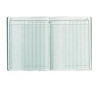Exacompta registre piqûre 80 pages - 6 colonnes à la française 320 x 250 mm