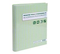 Exacompta Registre Public D'accessibilité Pour Les Erp (Classeur + Feuillets + 10 Pochettes)