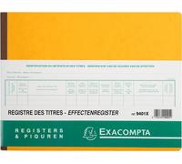 Exacompta - Répertoire à pochettes transparentes BV SLR 240x320 80 feuilles assorties | 5 pièces