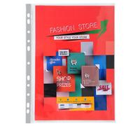 EXACOMPTA Sachet 10 Pochettes perforées PREMIUM polypropylène 140micron A4+ - Incolore