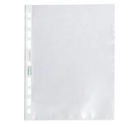 Exacompta Pochettes perforées PP recy orever 6/100e Sachet de 50 A5 Translucide