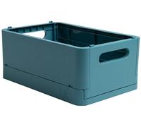 Exacompta Smartcase Boîte de Rangement Pliable 27,6x18,8x12cm Bleu