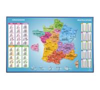 Sous-main rigide PVC France - 37,5x57,5cm - Visuel