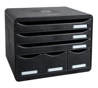 Exacompta Module de classement Iderama Store Box 6 tiroirs Noir