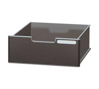 Exacompta - Réf. 338714D - 1 Tiroir adapté au système de classement modulaire MODULODOC, pour cases jumbo de hauteur 11 cm - Dimensions : 34,5 x 28,5 x 11 cm - coloris noir/gris foncé