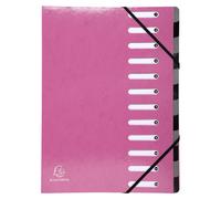 Trieur Harmonika Iderama 12 compartiments - Rose