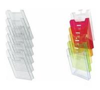 Exacompta Trieur mural 64799D format A4 vertical 6 compartiments Arlequin assorti