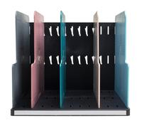 EXACOMPTA Trieur vertical Modulotop 5 intercalaires Skandi - Couleurs assorties