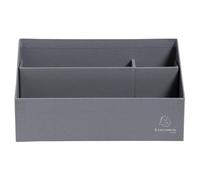 Trieur vertical / porte lettres 3 compartiments carton Teksto - Couleurs assorties