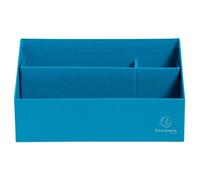 Trieur vertical / porte lettres 3 compartiments carton Teksto - Turquoise