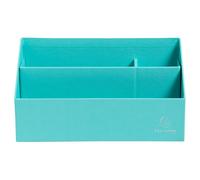 Trieur vertical / porte lettres 3 compartiments carton Teksto - Vert d'eau