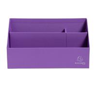 Trieur vertical / porte lettres 3 compartiments carton Teksto - Violet