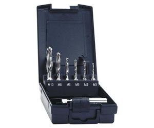 Exact 05910 Tapping combo head set 7-piece metric Right hand cutting DIN 3126 HSS 1 Set