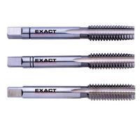 Exact 30104 Lot de tarauds manuels M6 HSS DIN 352