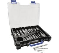 Exact 32286 Jeu de forets pour le métal 120 pièces 1 mm, 1.5 mm, 2 mm, 2.5 mm, 3 mm, 3.5 mm, 4 mm, 4.5 mm, 5 mm, 5.5 mm, 6 mm