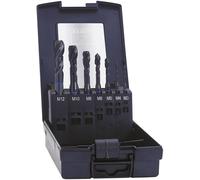 Jeu de tarauds EXACT, HM7 HSS-E 35° RSPI M3-M12 VA anneau bleu 43654