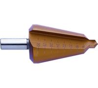 Exact 50104 HSS Foret conique TiN tige à 3 surfaces 1 pc(s)