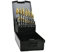 Exact 74562 HSS TIN-TIP Foret hélicoïdal DIN 338 1 set