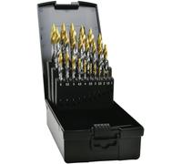 Exact 74562 HSS TIN-TIP Foret hélicoïdal DIN 338 1 set