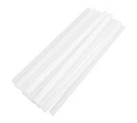 EXAOMBLE 18pièces Bâtons de Colle Chaude Transparents Haute Adhésion Résistant Chaleur pour Bricolage Colle Thermofusible Eva Claire Facile à Appliquer pour Réparations et Projets