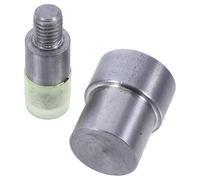 EXAOMBLE 2pièces Matrice de Presse Manuelle pour Rivets Double Capuchon Outil Robuste pour Vêtements et Accessoires Installation Facile