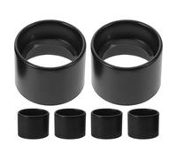 EXAOMBLE 6pcs Anneaux de Douille de Lampe en Métal Robuste, Filetage Précis 1-1/2 Pouce Compatible E26 E27 pour Douilles en Céramique, Maison et Bureau