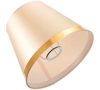 EXAOMBLE Abat-jour en Tissu Simple Style Or pour Lampe Murale et Lampadaire, Diffuseur Décoratif de Lumière pour Chambre ou Pièce