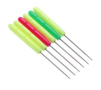 EXAOMBLE Aiguilles à Tracer Outil de Modelage Portable Lot de 6 en Plastique et Acier Inoxydable Nettoyage Profond Couleur Aléatoire pour Décoration de Gâteaux pour