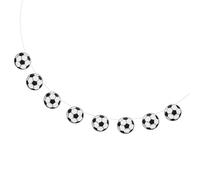 EXAOMBLE Bannière en Papier Décoratif pour Fête D'anniversaire Thème Football, Décoration Suspendue pour Anniversaire et Fête Sportive