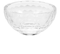 EXAOMBLE Bol en Verre pour Spa et Esthéticienne, Bol Mixeur Petit et Compact pour Huiles Essentielles, pour Massage à Domicile et Salons de Beauté