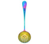 EXAOMBLE Écumoire en Acier Inoxydable Poignée Ergonomique de 19,2x5,5x3cm pour Contrôle des Portions Cuisine Quotidienne et Professionnelle