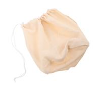 EXAOMBLE Filet de Panier Vapeur en Tissu Coton Beige 2 L pour Cuisson Uniforme et Démoulage Facile, pour Légumes et Buns Cuisine ou Fête