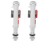 EXAOMBLE Kit de Remplacement Valve de Remplissage des Toilettes Abs 1 Set Vanne D'entrée et Installation Simple pour Contrôle de L'eau du Réservoir