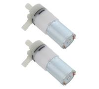 EXAOMBLE Mini Pompe à Air Silencieuse 2pcs pour Aquarium et Bassin D'élevage, Moteur Multifonction 3,7v/12v en Métal et Plastique, pour Chambres et Projets Maison