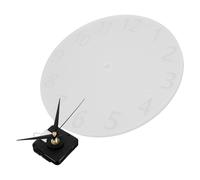 EXAOMBLE Moule en Silicone Chiffres Arabes Horloge Soi-même pour Kit d'art en Époxy Facile à Nettoyer pour Décoration Unique en Résine