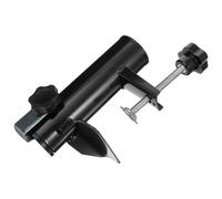 EXAOMBLE Pince de Fixation pour Parasol D'extérieur Ouverture Large en Plastique et Métal, Support Rapide pour Balcon et Jardin en Plein Air