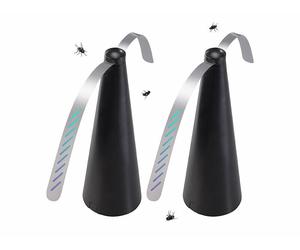 Exbuster 2 ventilateurs anti-mouche chasses insectes volants à piles et USB