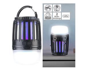 Exbuster Lanterne de camping et piège à insectes à UV IV-200
