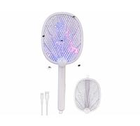 Exbuster Tapette à mouches et piège à insectes électrique rechargeable USB avec batterie