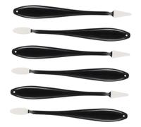 EXCEART 1 Jeu Gomme Pour Dessin Au Fusain Mousse Surligneur Essuyer Triangle À Visage Bouffant Gel Poêle Mini-mixeur Bouffée De Maquillage Gommes Éponge Black 6 Pièces