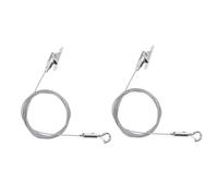 EXCEART 2 Pièces Crochet Métallique en Acier Inoxydable Résistant la Rouille, Support Réglable pour Tableau et Lampe, Facile à Installer Suspendre Murale Élégante