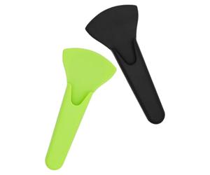 EXCEART 2 Pièces Étui à Ciseaux Robuste en ABS Magnétique, Rangement | Montage sans Perçage, Design Seau Portable, pour Porte de Frigo Cuisine, Usage Bureau