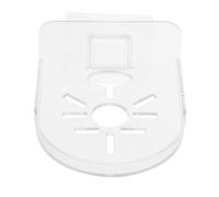 EXCEART 2 Pièces Support pour Écran Mural Adhésif, Étagère Murale | Etagere de Fenetre Clipsable, Petite Étagère Flottante, Salle de Bain, Installation Facile, Amovible