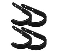 EXCEART 4 Pièces Crochets Muraux en Acier Inoxydable Robustes Suspendre D'armes et Décor Artistique, Support Solide sans Décoloration, pour Bureau et Maison