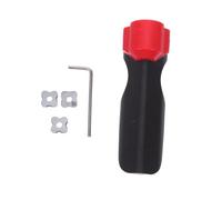 EXCEART 4 Pièces Plaqueuse de Chants à Main en Alliage D'aluminium avec Lames R 1/1.5/2/3 en Acier Inoxydable, Outil Grattoir Ergonomique pour Travail du Bois et Placage, Changement